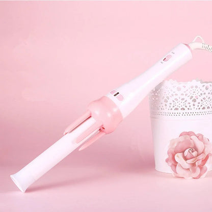 2-in-1 Rotating Hair Styling Brush – Curl, Smooth & Volumize