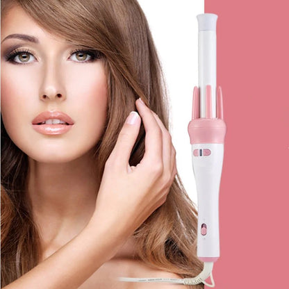 2-in-1 Rotating Hair Styling Brush – Curl, Smooth & Volumize